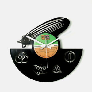Led Zeppelin Logo Vinyl Clock