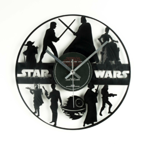 Star Wars Ensemble Vinyl Clock