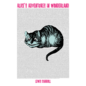 Alice in Wonderland Cheshire Cat print