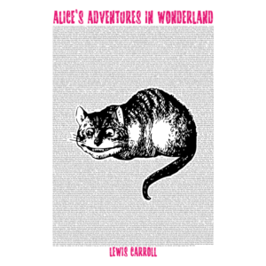 Alice in Wonderland Cheshire Cat print