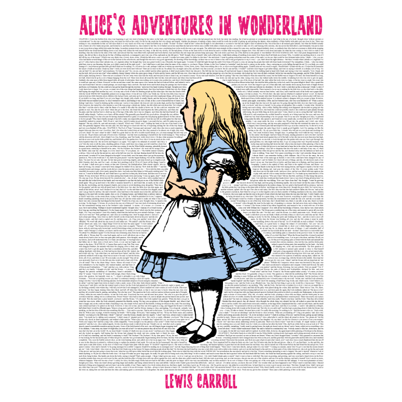Alice in Wonderland Alice print