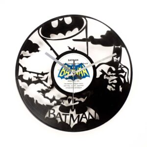 Batman Arkham Asylum Vinyl Clock