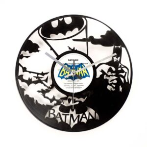 Batman Arkham Asylum Vinyl Clock