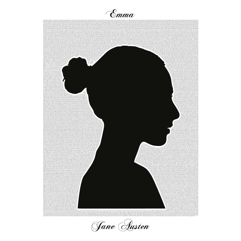 Emma by Jane Austen print