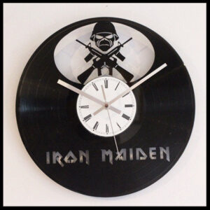 Iron Maiden Matter of Life and Death Vinyl Clock
