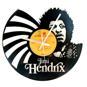 Jimi Hendrix Vinyl Clock