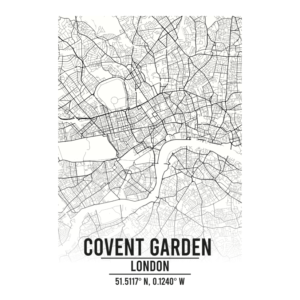 Covent Garden London map