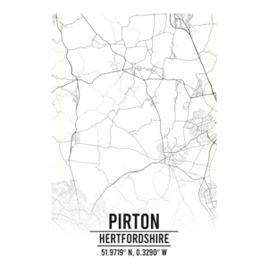 Pirton Hertfordshire map