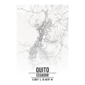 Quito Ecuador map