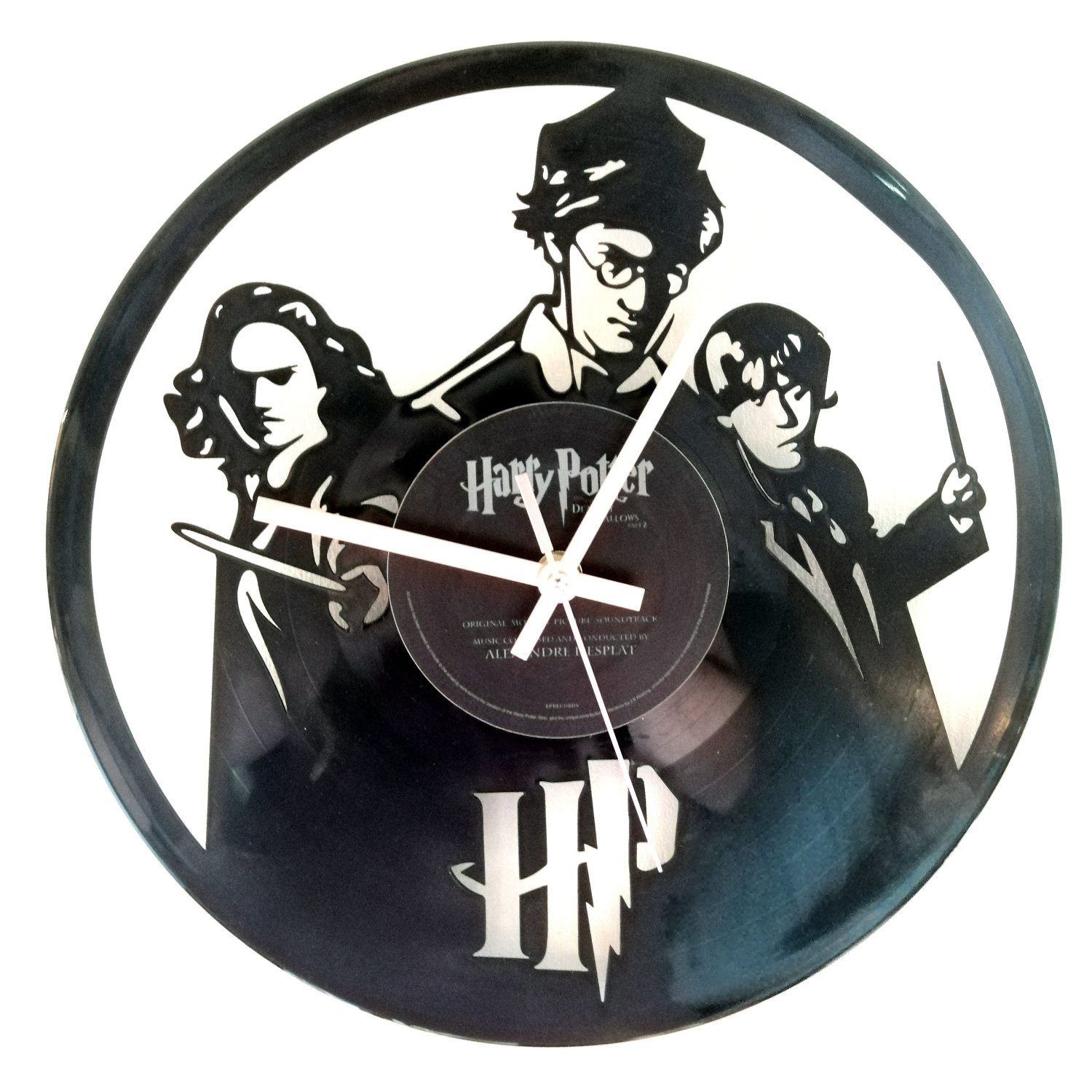 Harry Potter Vinyl Clock