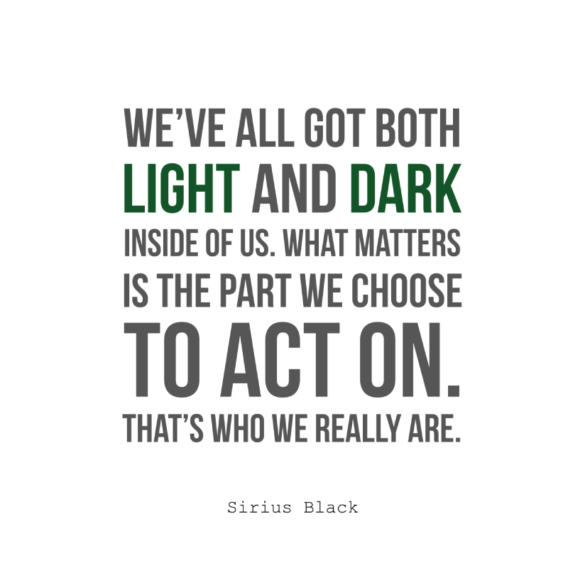 Sirius Black Quote A3 Print