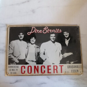 Dire Straits Tin Sign