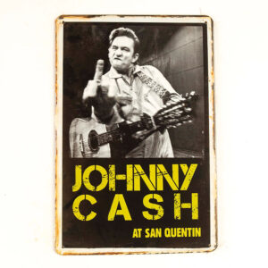 Johnny Cash Tin Sign