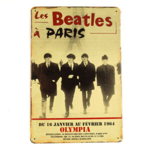 The Beatles Tin Sign