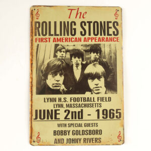 The Rolling Stones Tin Sign